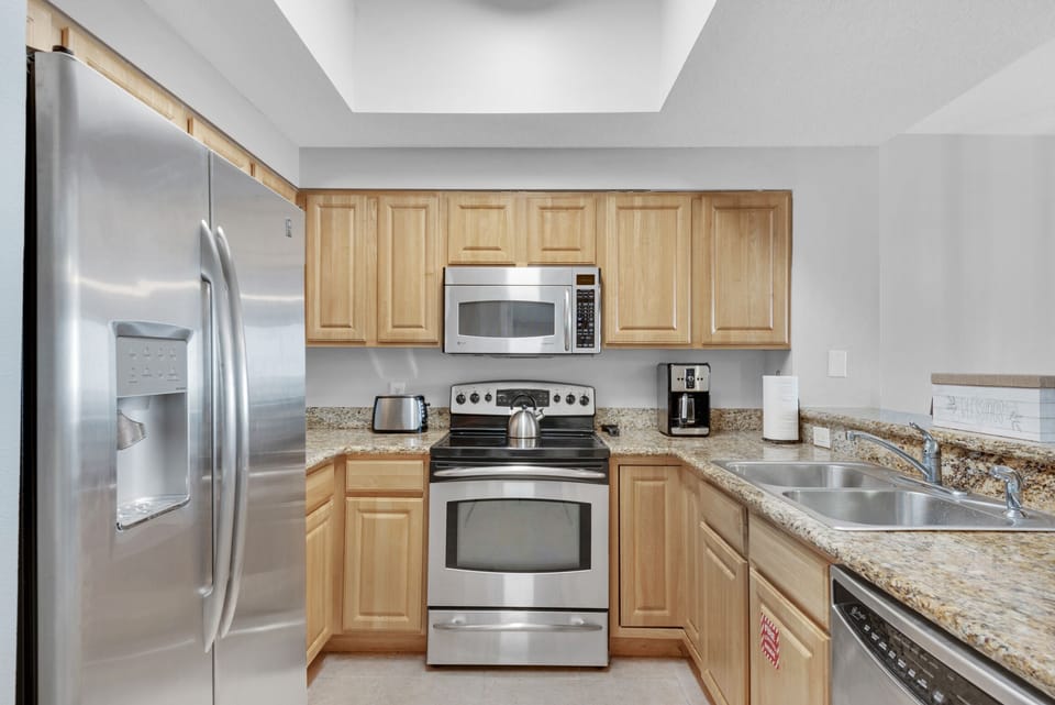 Kitchen has everything your chef will need
