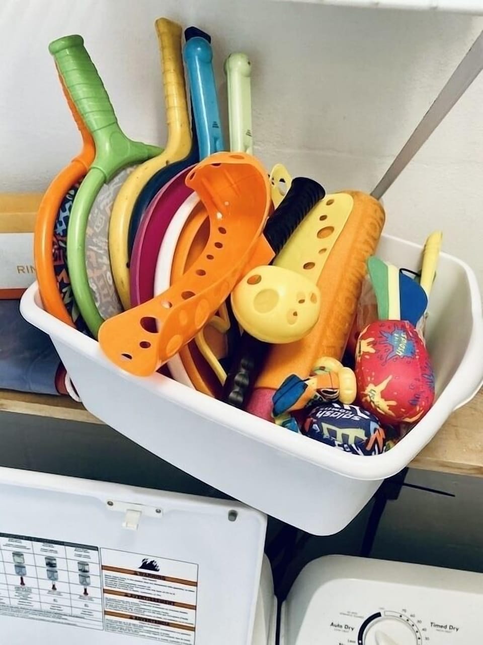 Beach toys and games 
