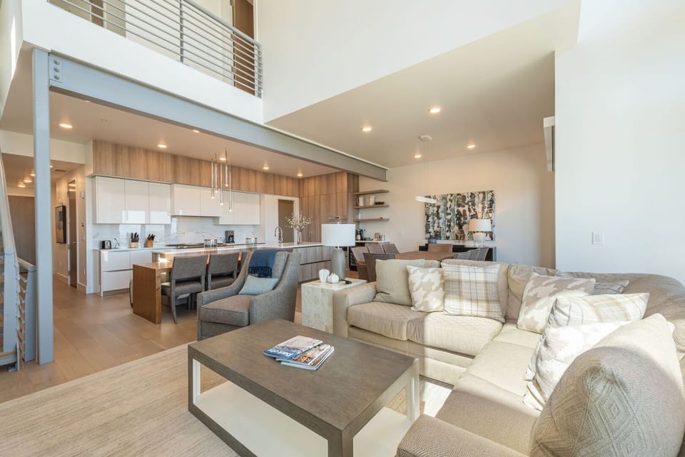 Open concept for socializing