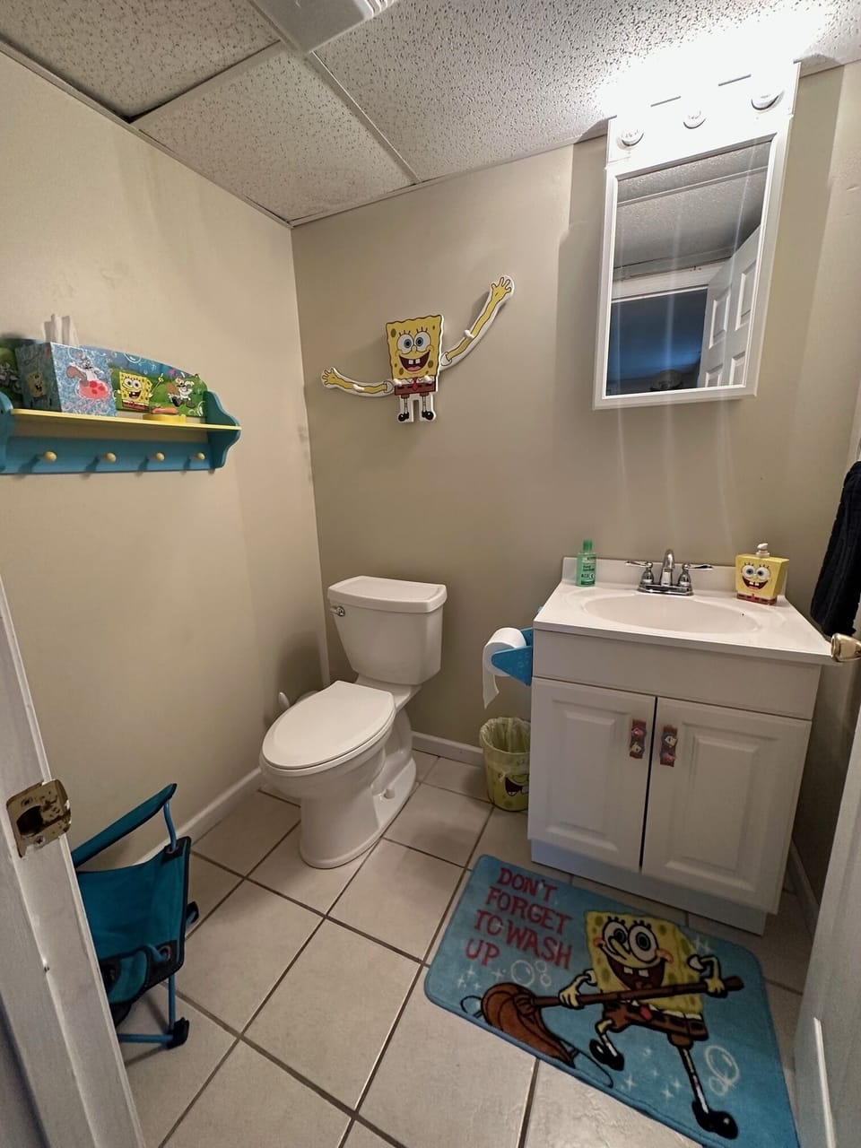 Kids theme 1/2 bath.