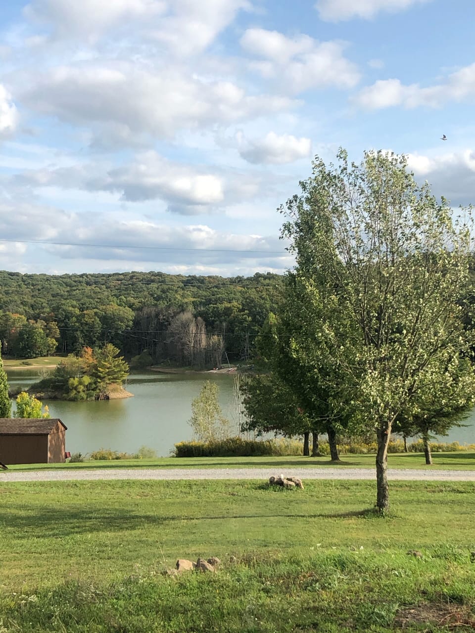View from the front porch
