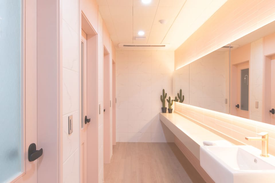 Shared bathroom