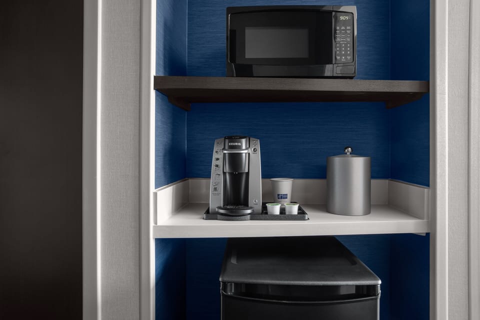 Hypo-allergenic bedding, in-room safe, individually decorated
