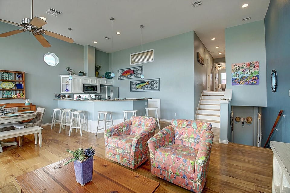 Living Area - Embrace the open floor plan of this Island retreat