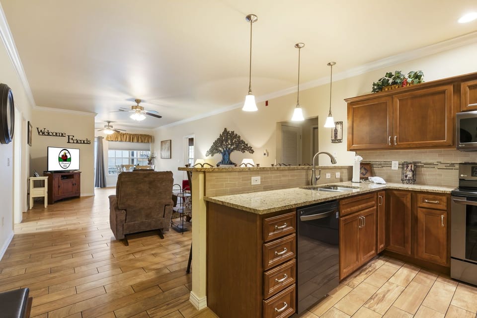Open Floor Plan from Kitchen to Living Room