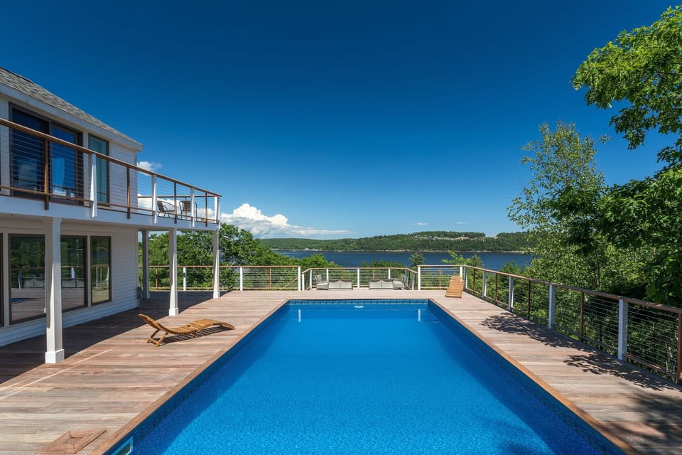 Expansive teak decks