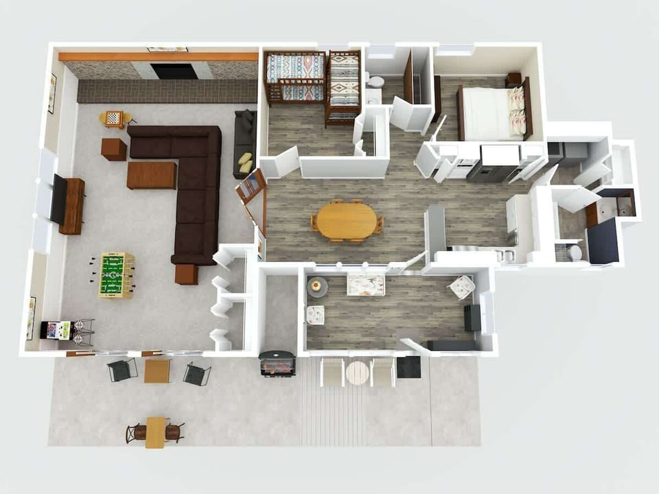 Lodge floorplan