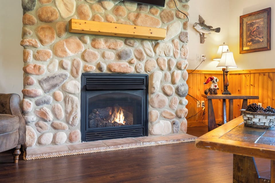 Seasonal Fireplace