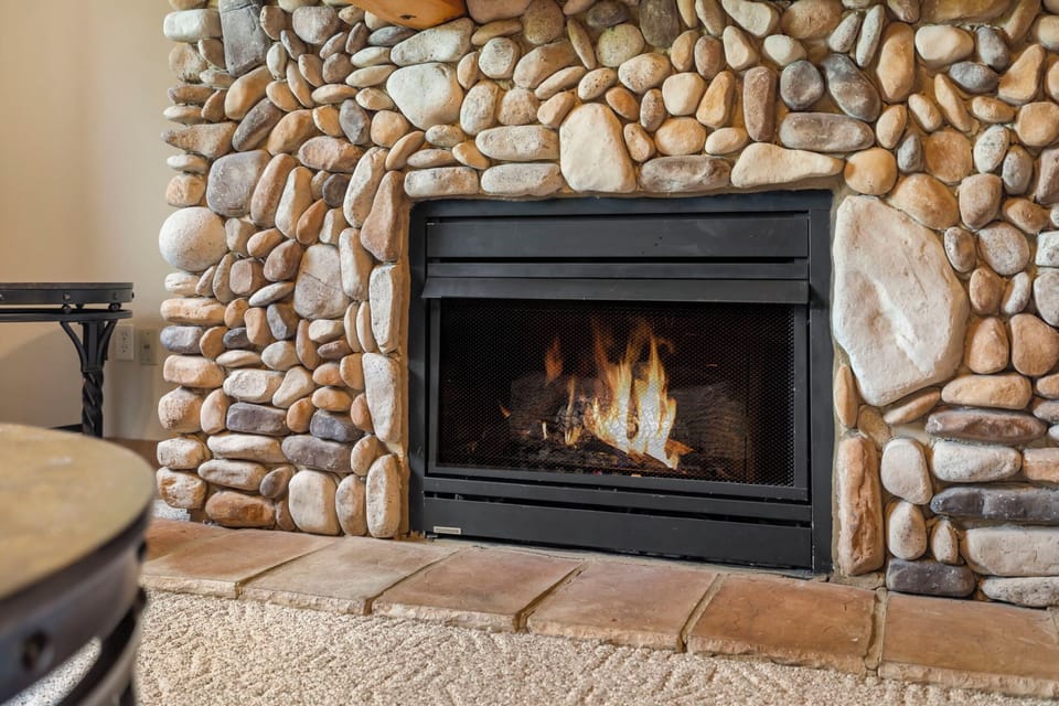 Seasonal Gas Fireplace