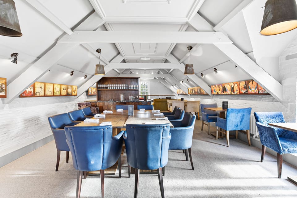 The restaurant at Kentisbury Grange - Parracombe