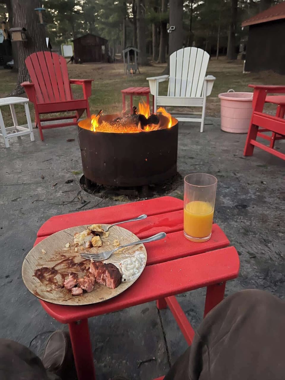 Supper fireside is great!