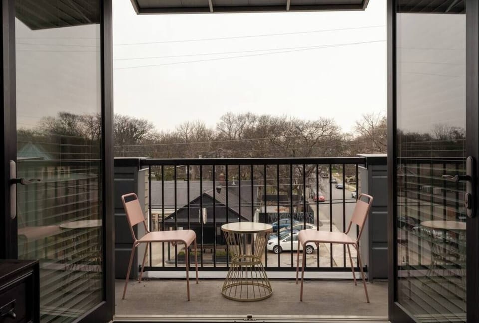 Start your day with coffee on the patio in hip 12 South 