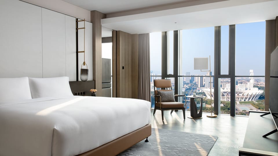Minibar, in-room safe, blackout drapes, soundproofing
