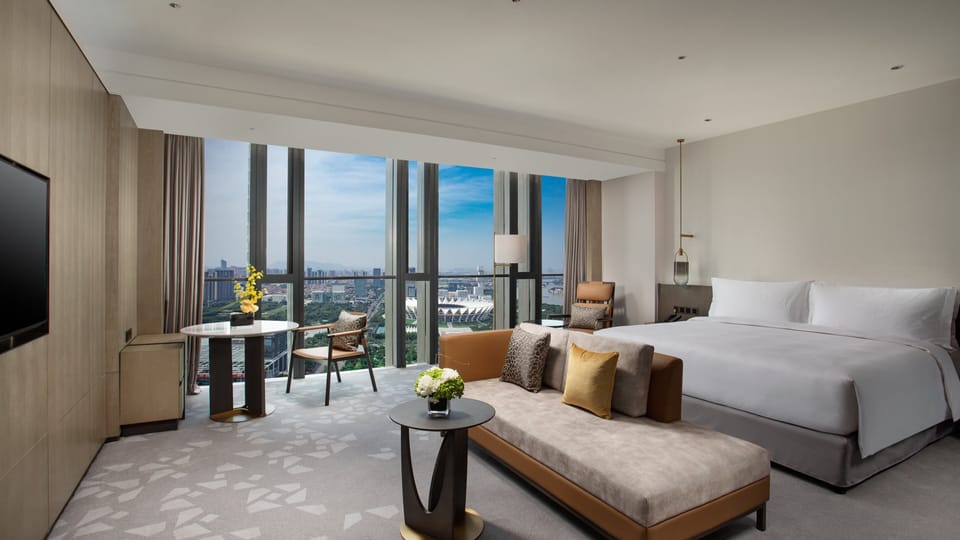 Minibar, in-room safe, blackout drapes, soundproofing