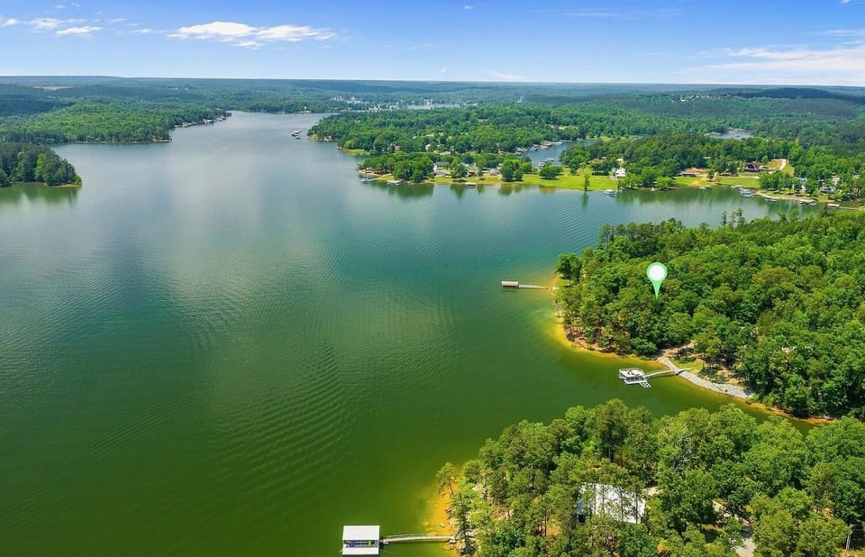 Big open water on main channel