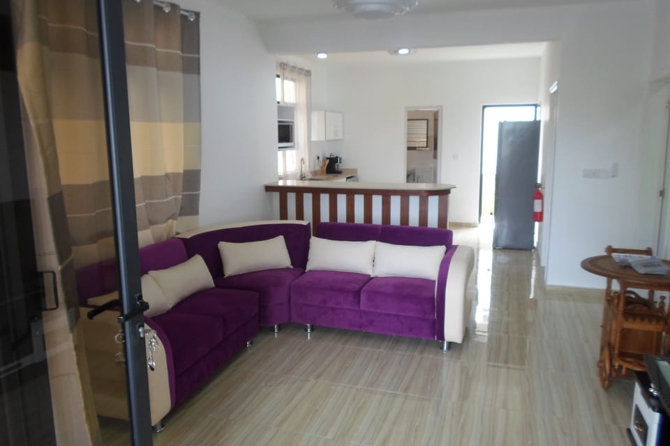Apartment, 2 Bedrooms, Accessible, Smoking | Living area | TV