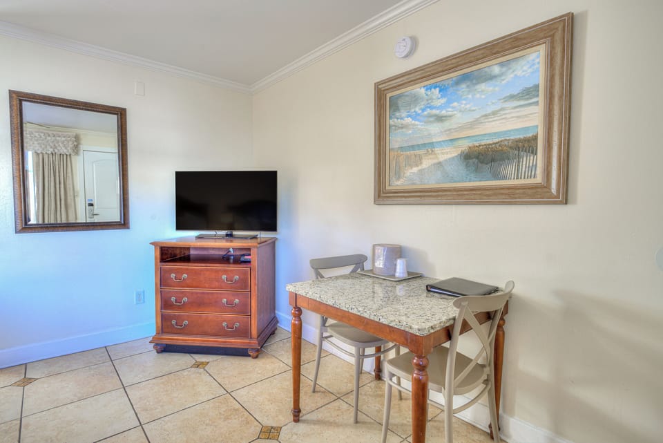Standard Room, 2 Queen Beds, Pool Area | Premium bedding, desk, free WiFi, bed sheets