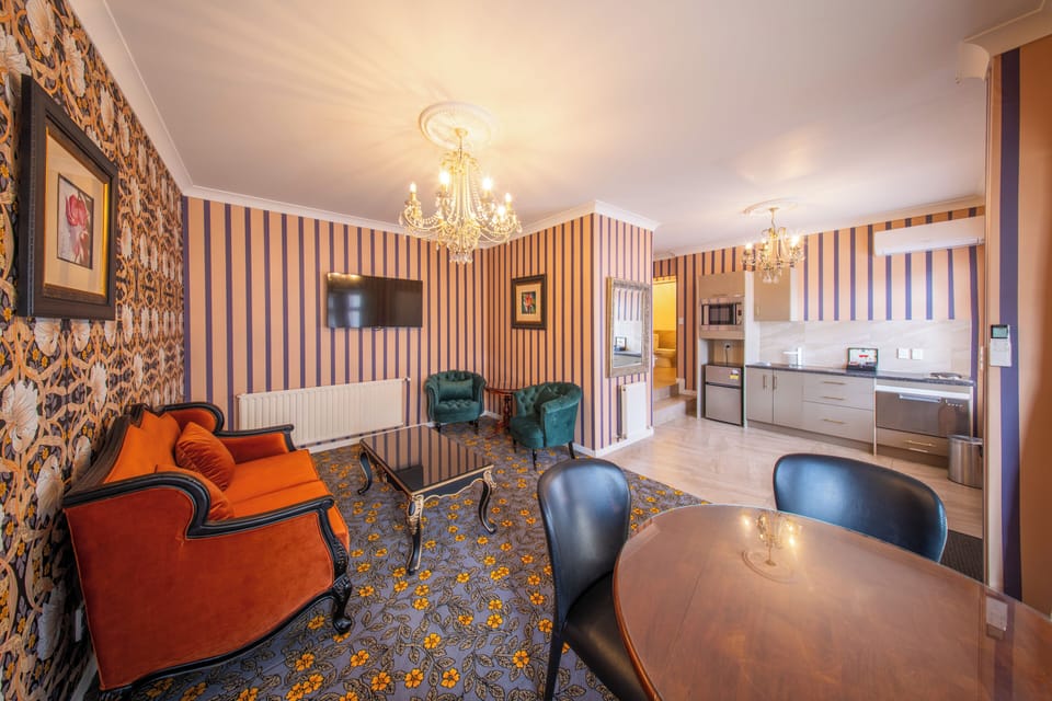 Premium Two Bedroom Suite (In Adjacent Building) | Living area | LCD TV