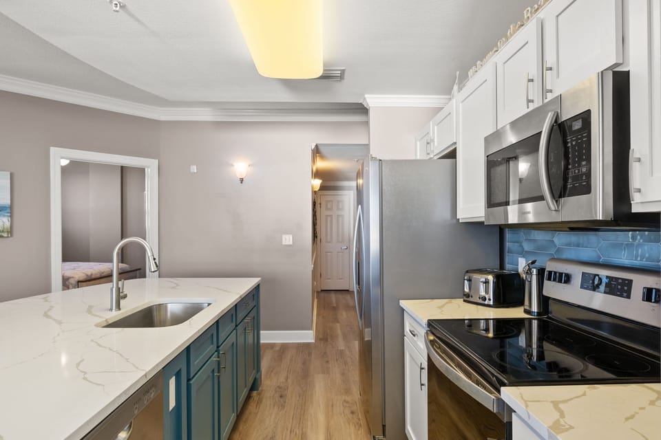 Fully stocked kitchen ready for your favorite recipes