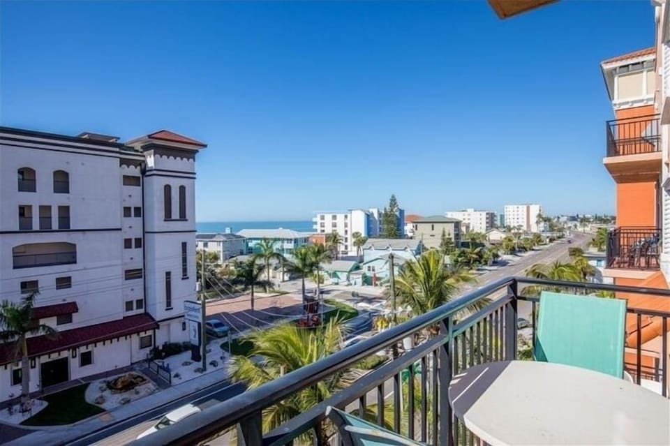 Located across the street from the beach
