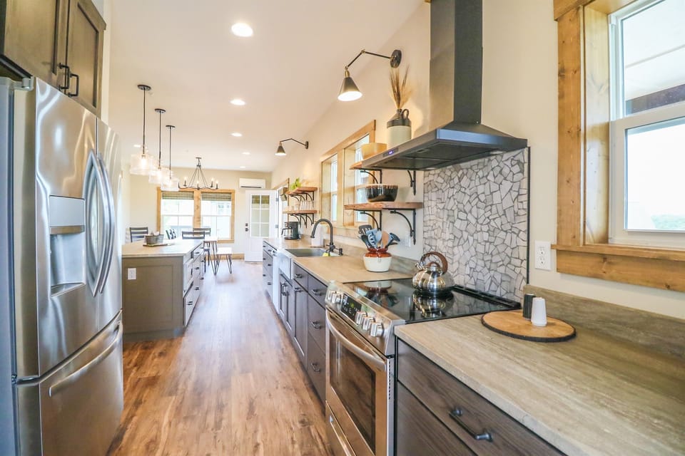 Fully equipped kitchen