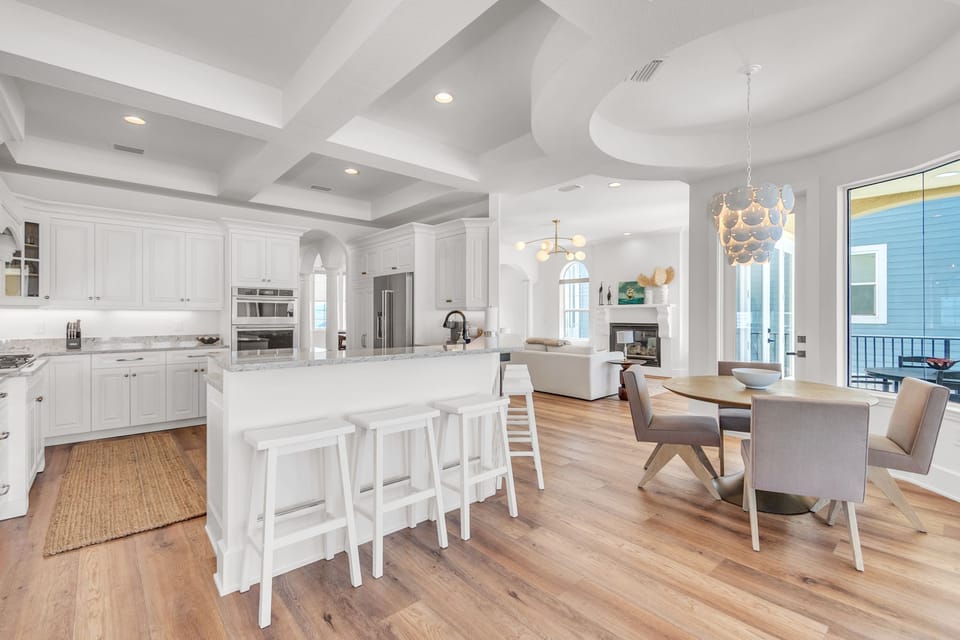 Gorgeous Kitchen with Extra Counter Seating - 2nd Level