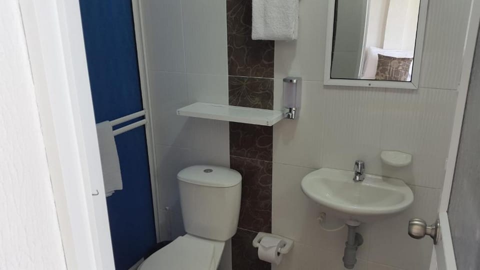 Towels, soap, toilet paper