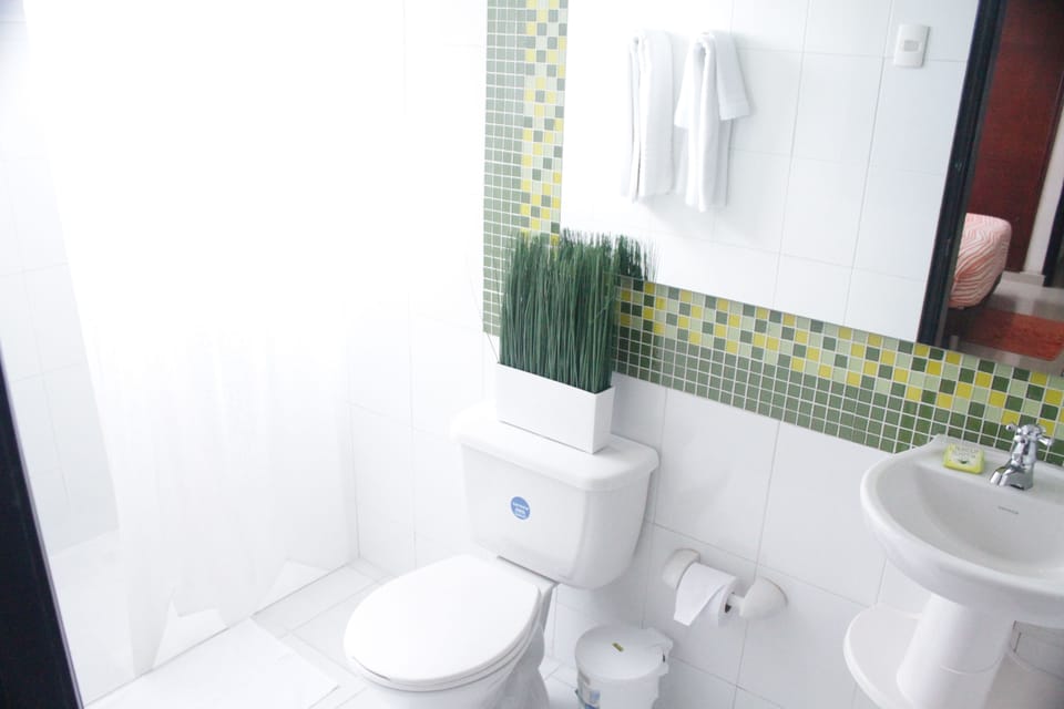 Standard Double or Twin Room, 1 Bedroom | Bathroom | Rainfall showerhead, free toiletries, hair dryer (on request), towels