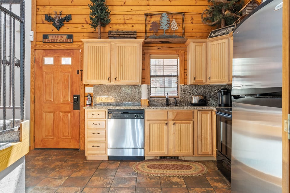 Cabin Two, Kitchen & Cabin Entrance