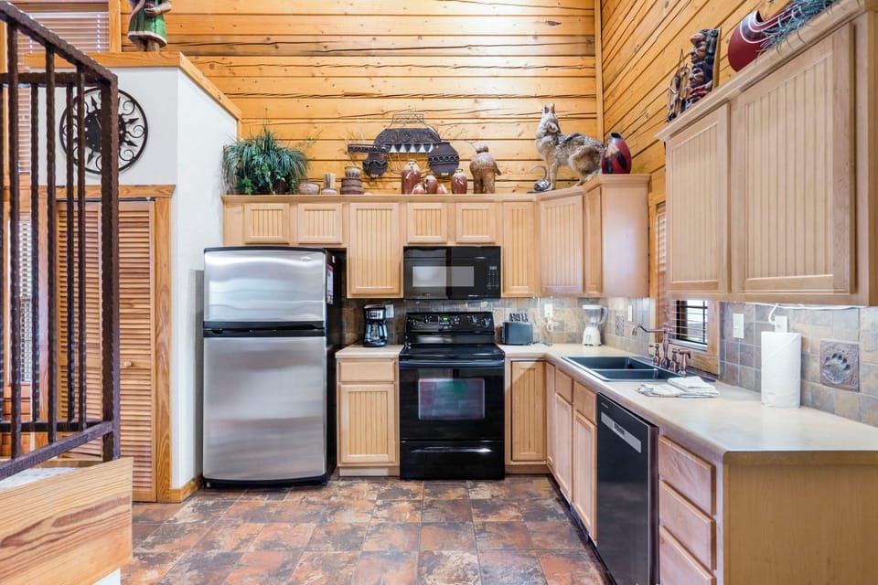 Cabin 250  Fully Equipped Kitchen