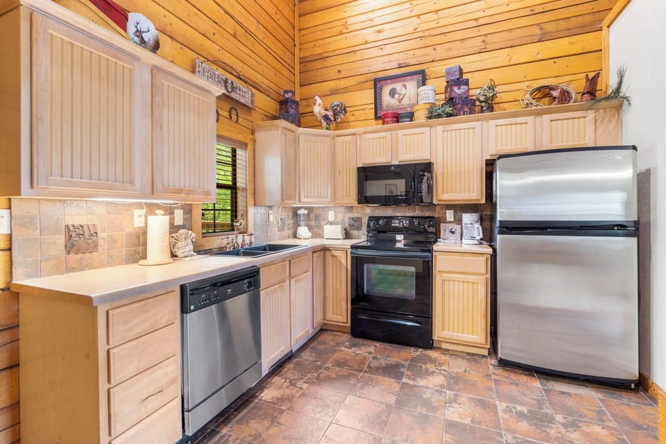 Cabin 248 Fully Equipped Kitchen