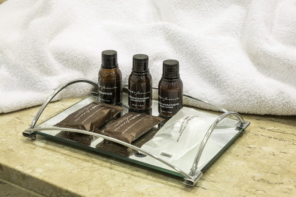 Suite (Double) | Bathroom | Shower, free toiletries, hair dryer, towels