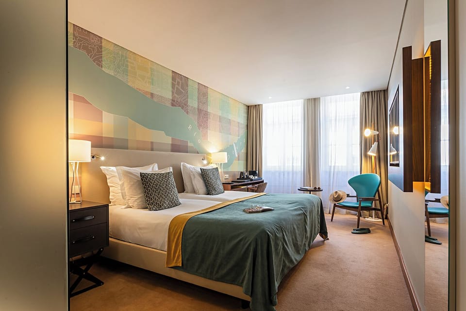 Minibar, in-room safe, desk, blackout drapes