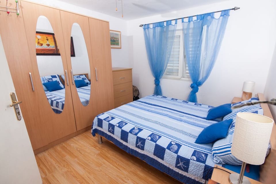 Bedroom 7 (now it has a door instead of window which leads to the sea terrace)