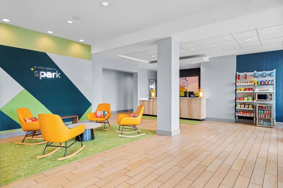 Lobby sitting area
