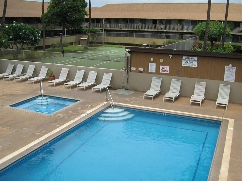 Lounge poolside while getting lost in your favorite magazine or novel.