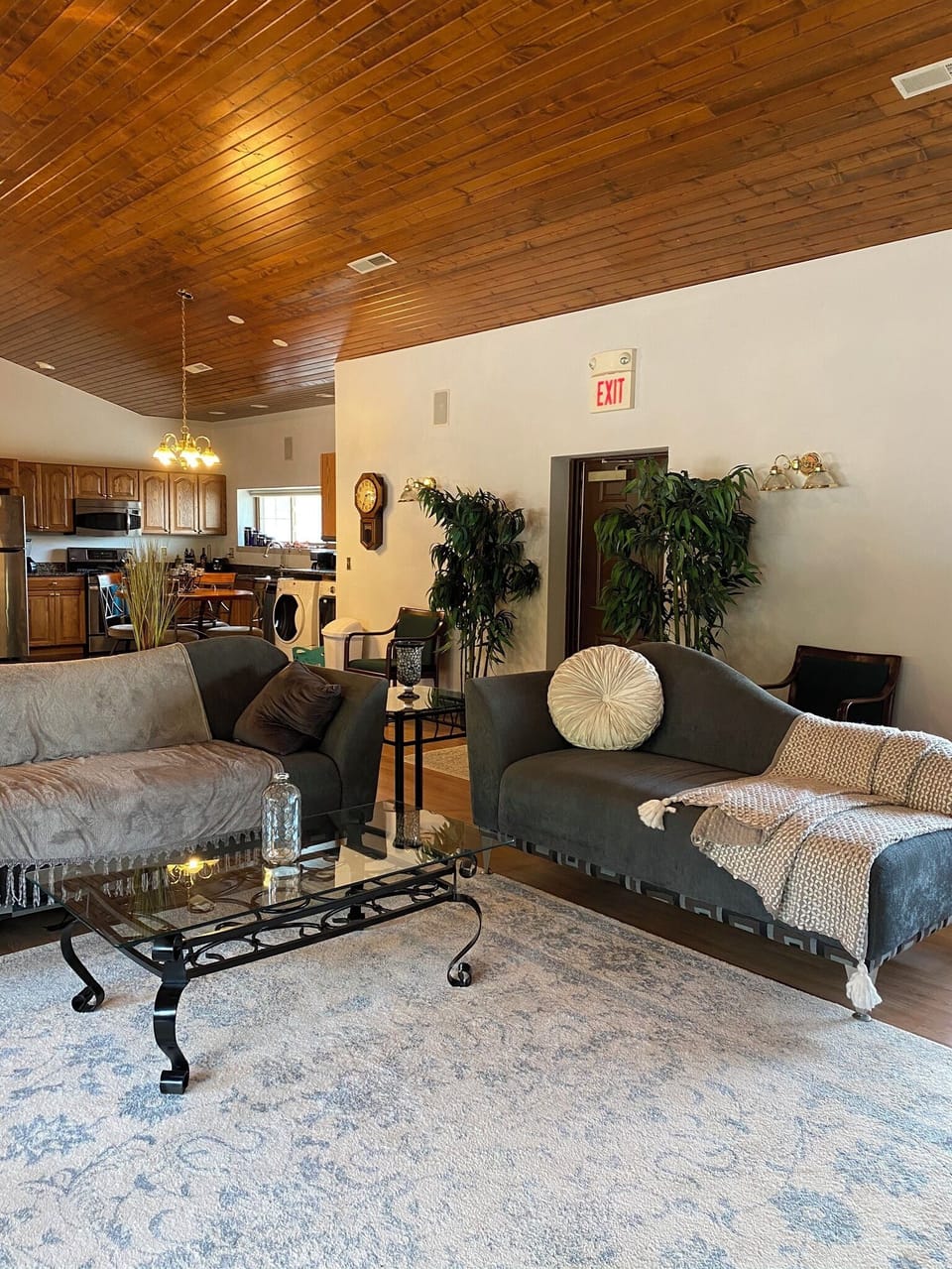 Comfy furnishings!  Chase Lounger for your couch surfer!!