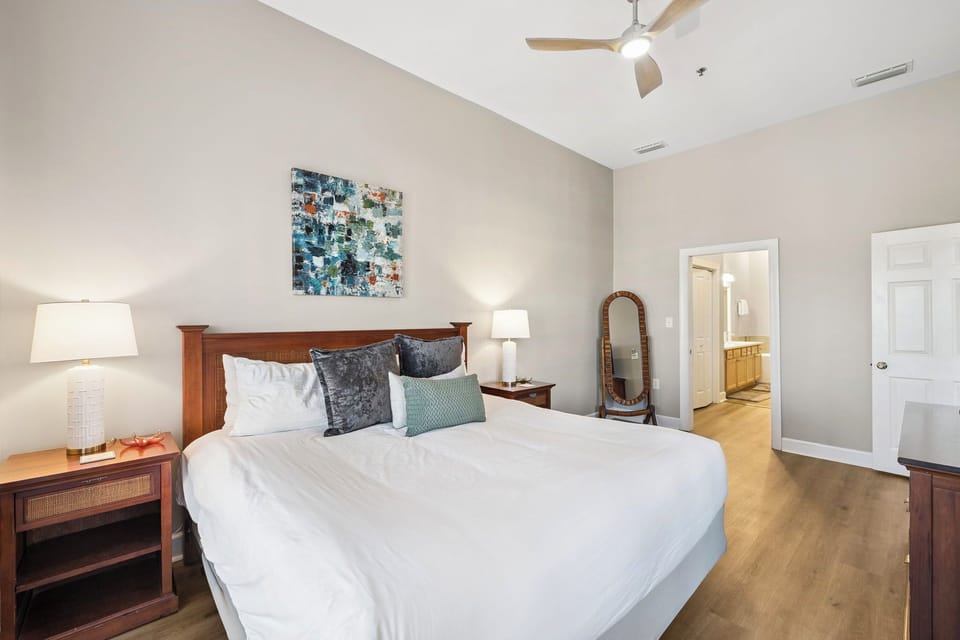Sleep Peacefully in the Primary King Suite