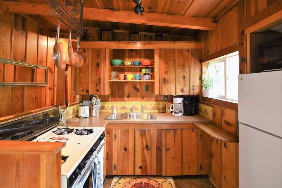 Our kitchen is well-stocked and ready for use