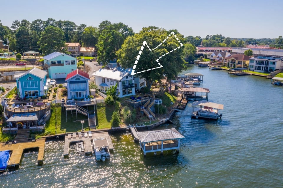 View of Cottage and Resort
