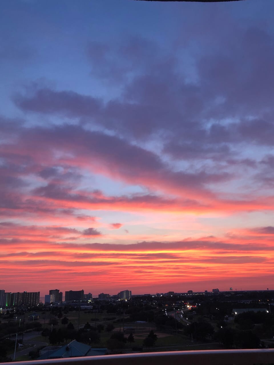 One of many beautiful sunsets 