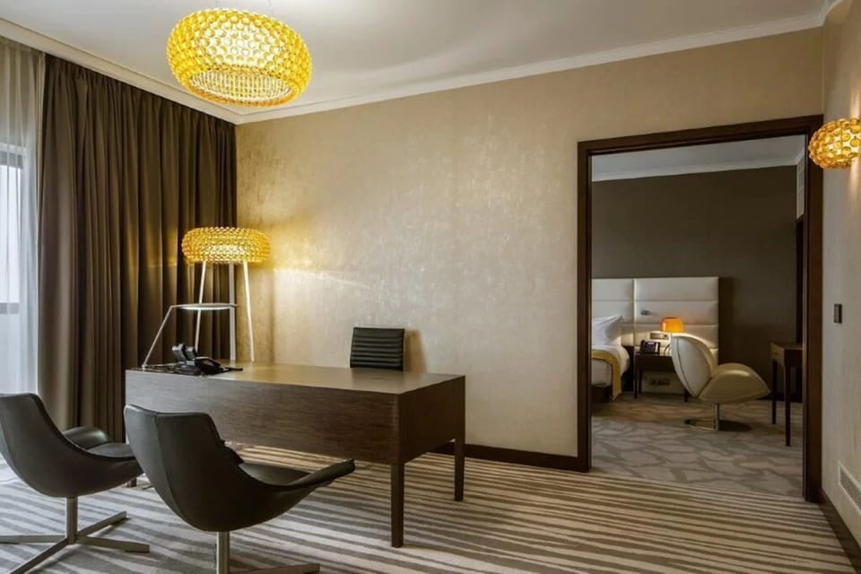 Presidential Suite | Living area | LCD TV, DVD player