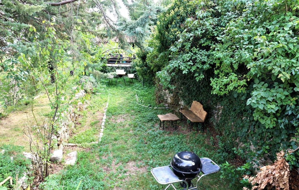 outside
