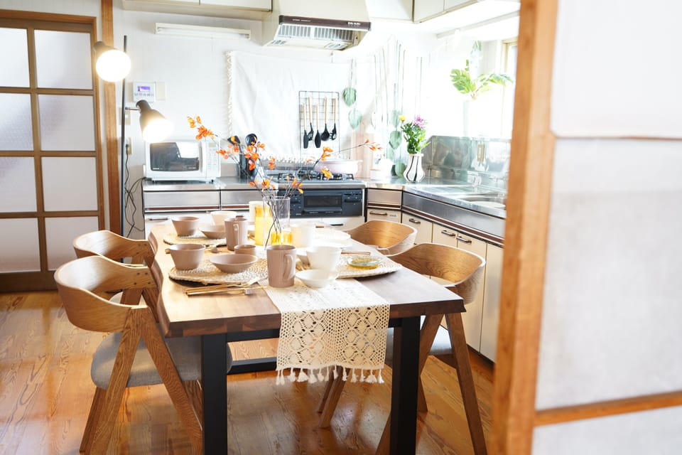 Yuzawa Detached House (Maximum 29 people) | In-room dining