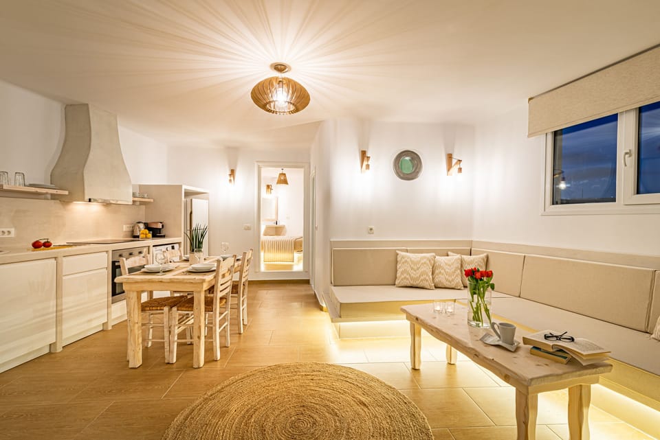 Villa, 2 Bedrooms, Hot Tub | Living room | Flat-screen TV