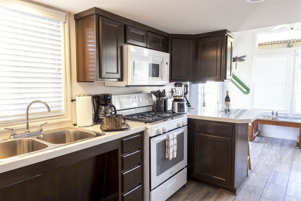 Woodchuck Flat - The well appointed kitchen