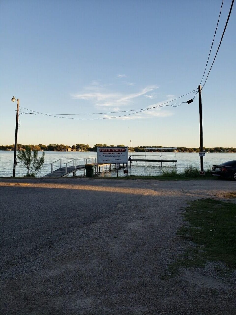 Fishing dock