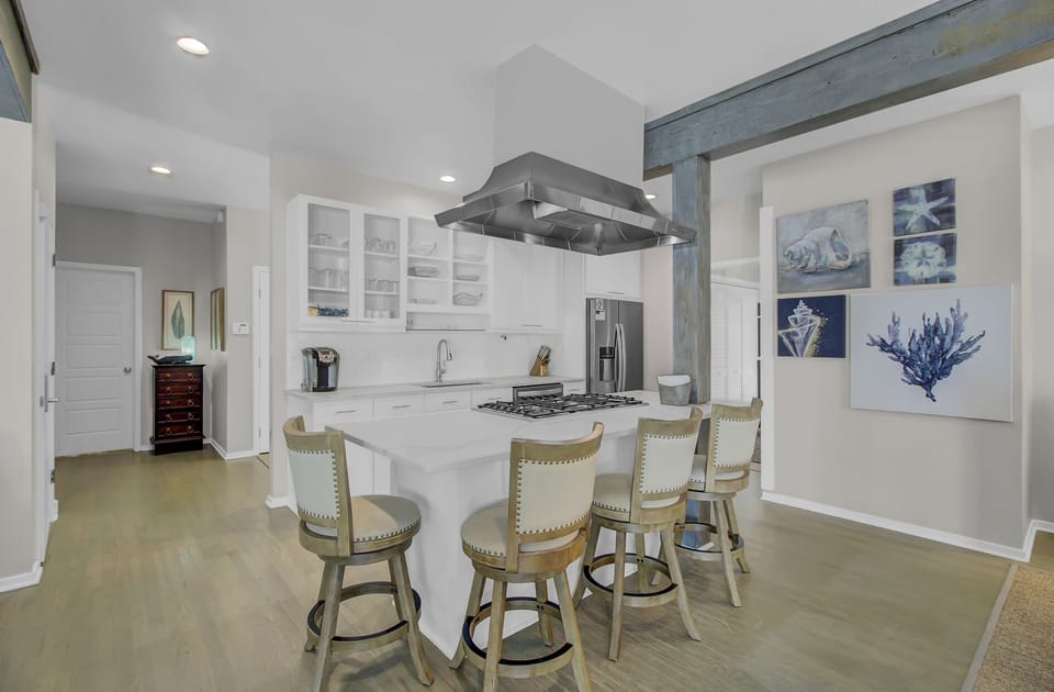 Chef's kitchen.