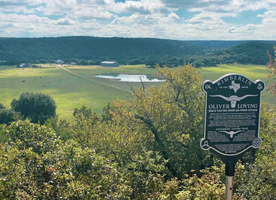 A favorite lookout point that many stop & take pictures of this beautiful ranch.