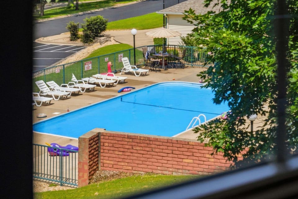 Pool View from the Sunroom
